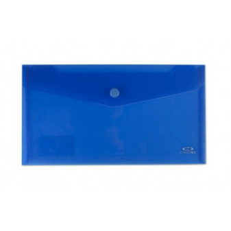 Zložka s cvokom DL transparentne modrá CONCORDE A80040