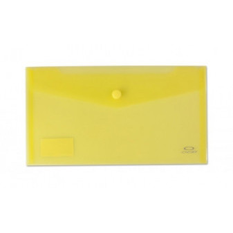Zložka s cvokom DL transparentne žltá CONCORDE A80038