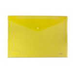 Teczka z nadrukiem A5 transparentna żółta CONCORDE A80018