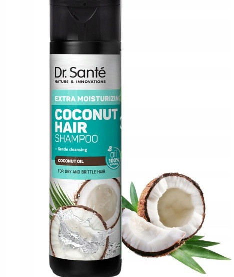 Dr. SANTÉ Šampon Coconut na suché a lámavé vlasy, 250ml