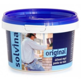Solvina original 450g - mycí pasta na ruce (modrá)