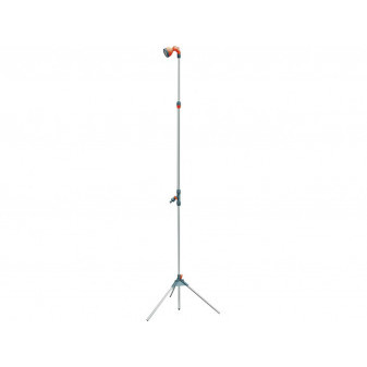 Sprcha zahradní teleskop. se stojanem, 160-220cm