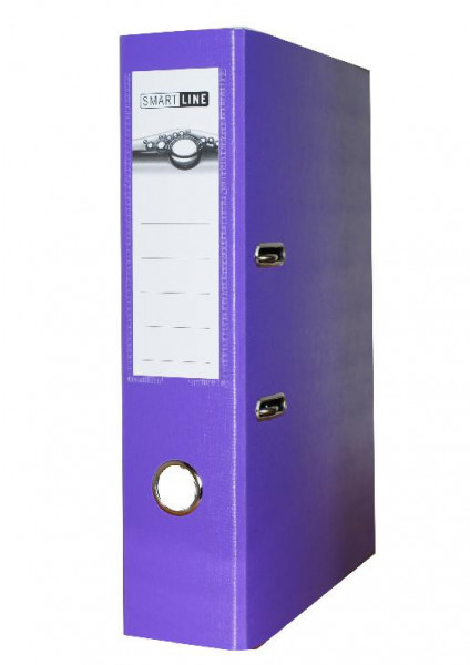 Segregator dźwigniowy A4 8 cm fioletowy PP Smartline ORDNER/A4/8VIO/PP 2554