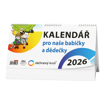 Stolní kalendář - Kalendář pro naše babičky a dědečky