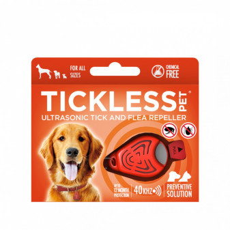 Tickless Pet- oranžový