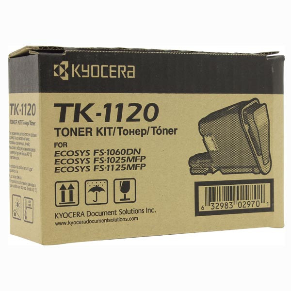 Kyocera originální toner TK1120, black, 3000str., 1T02M70NX0, Kyocera FS1060DN