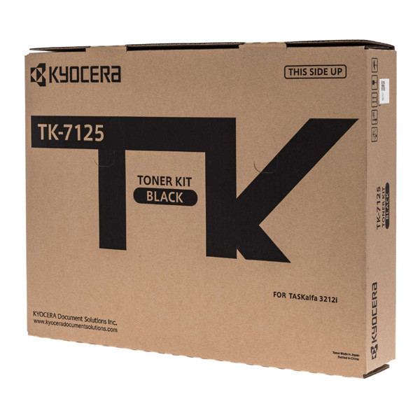 Kyocera originální toner 1T02V70NL0, black, 20000str., TK-7125, Kyocera TASKalfa 3212i