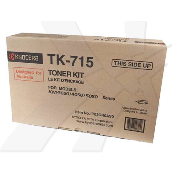 Kyocera originální toner TK715, black, 34000str., 1T02GR0EU0, Kyocera FS-3050, 4050, 5050