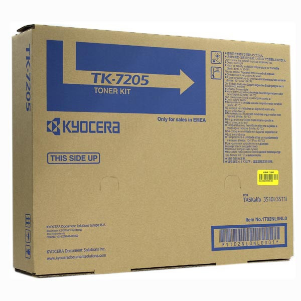 Kyocera originální toner TK7205, black, 35000str., 1T02NL0NL0, Kyocera TASKalfa 3510i