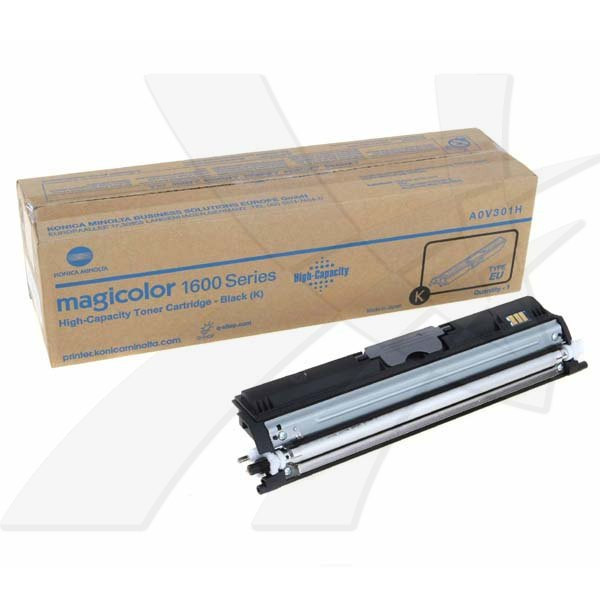 Konica Minolta originální toner A0V301H, black, 2500str., Konica Minolta QMS MC1650EN, MC1650END