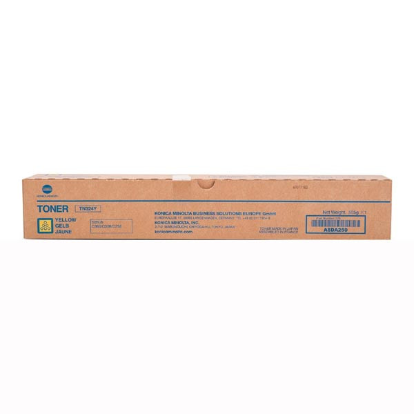 Konica Minolta originální toner A8DA250, yellow, 26000str., TN324Y, Konica Minolta Bizhub C258,C
