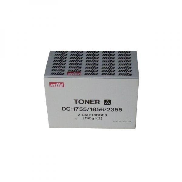 Kyocera originální toner 37084010, black, 6500str., Kyocera DC-1755, 2x180g