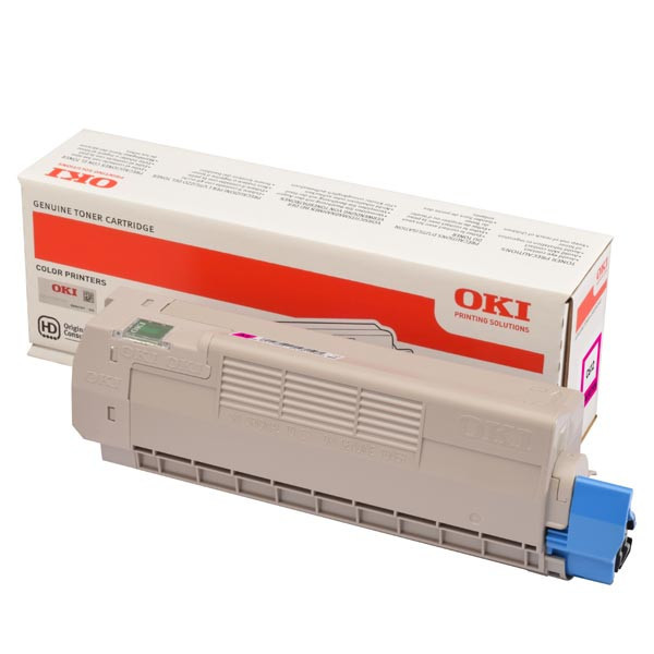 OKI originální toner 46507506, magenta, 6000str., OKI C612