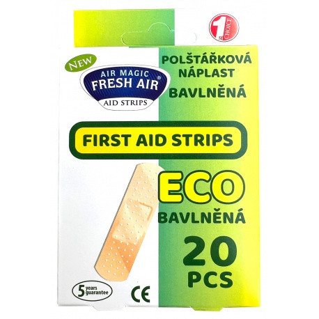 Polštářková náplast - Eco, bavlněná, 20ks