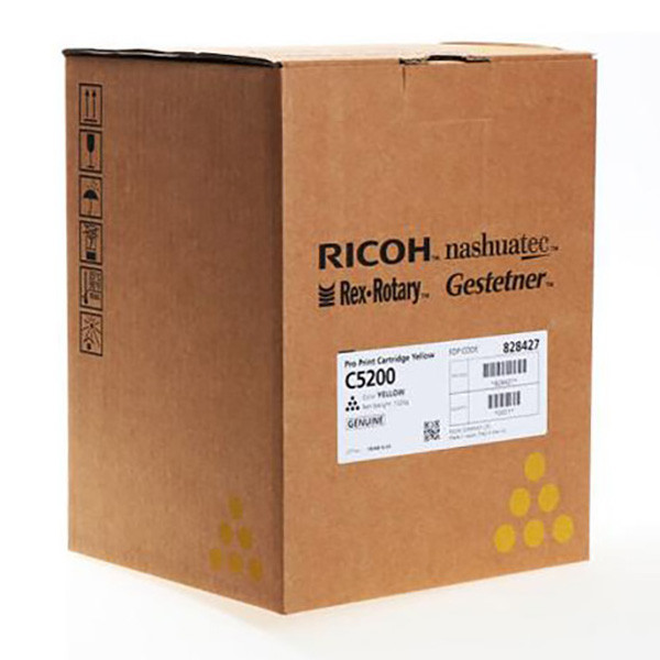 Ricoh originální toner 828427, yellow, 24000str., Ricoh Pro C 5120, 5120 S, 5200, 5200 S, 5210,