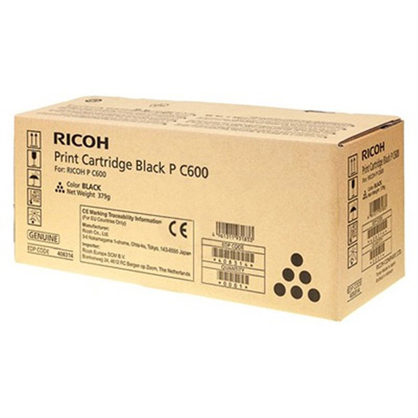 Ricoh originální toner 408314, black, 17000str., Ricoh P C 600