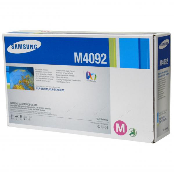 Samsung originální toner CLT-M4092S, magenta, 1000str., Samsung CLP-310, N, CLP-315, CLX-3170FN,