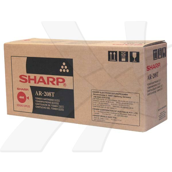 Sharp originální toner AR-208LT, black, 8000str., Sharp AR 5420, 203E, M201