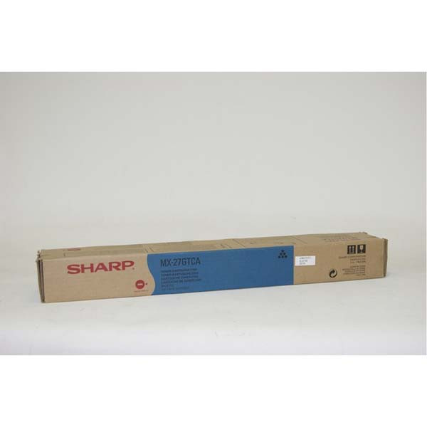 Sharp originální toner MX-27GTCA, cyan, 15000str., Sharp MX 2300N, 2700N