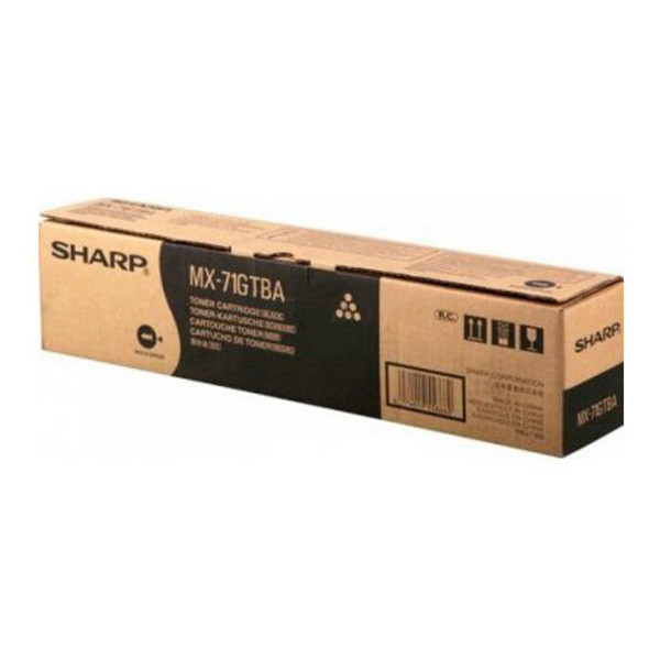 Sharp Originální toner MX-71GTBA, black, 42000str., Sharp MX 6201
