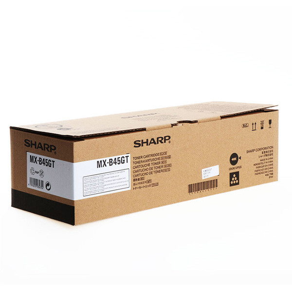 Sharp originální toner MX-B45GT, black, 30000str., Sharp MX-B350P,  MX-B355W,  MX-B450P,  MX-B45