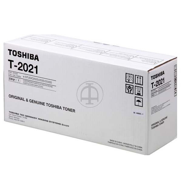 Toshiba originální toner T2021, black, 6B000000192, Toshiba e-Studio 202S, 203S