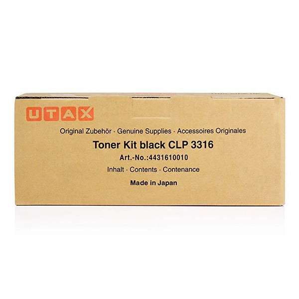 Utax originální toner 4431610010, black, 6000str., Utax CLP 3316, Triumph Adler 4316