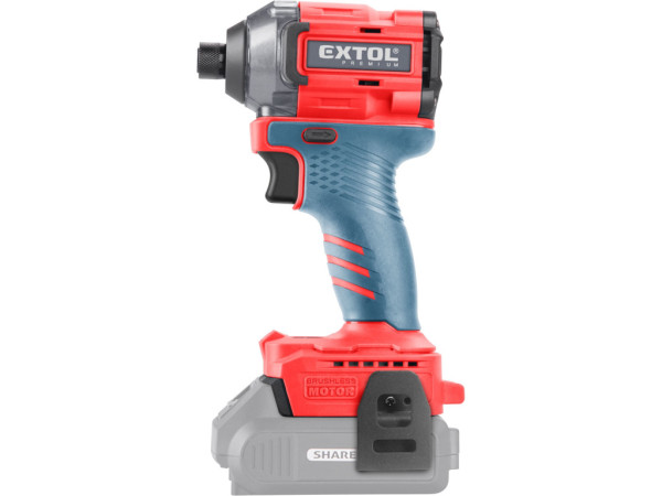 utahovák rázový 1/4' aku SHARE20V, BRUSHLESS, bez baterie a nabíječky