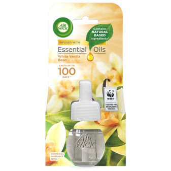 AIR WICK osviežovač vzduchu 19ml elektrická náplň White Vanilla Bean