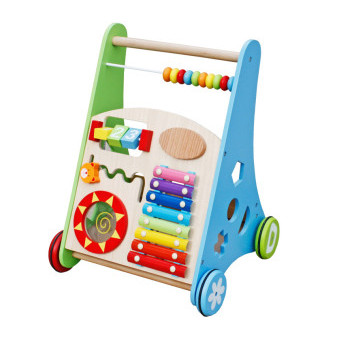 Aga4Kids Dřevěné interaktivní chodítko