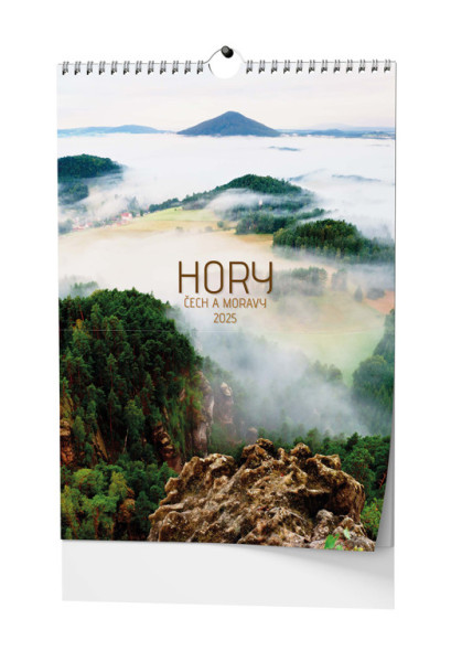 Kalendarz ścienny - Góry Czech i Moraw - A3
