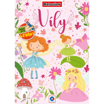 Omalovánka - A5 - Víly
