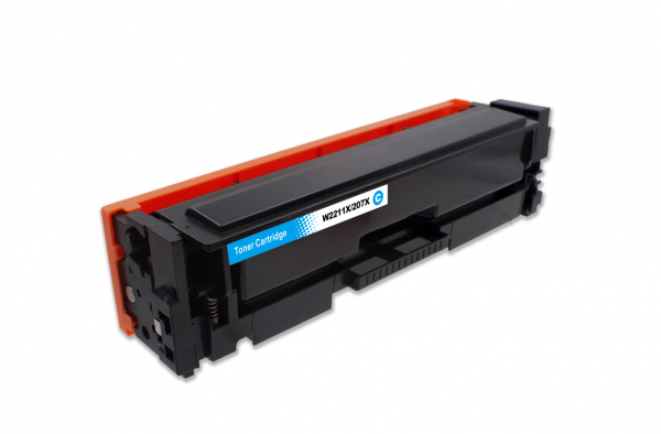 Alternativa Color X  207X W2211X/CRG-067H Cyan - kompatibilní modrý toner 2 450 stra.  Bez čipu