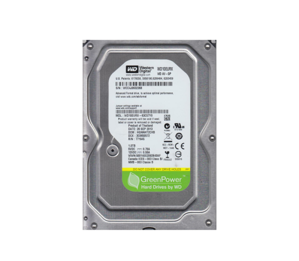 WD Pevný disk WD10EURX 1TB 64MB