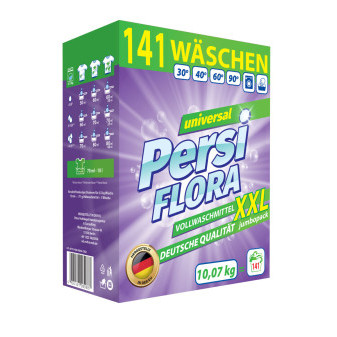Německý prací prací prášek Persi Flora univerzální 10,07kg