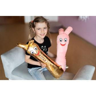 Bludišťák 30 cm zlatý