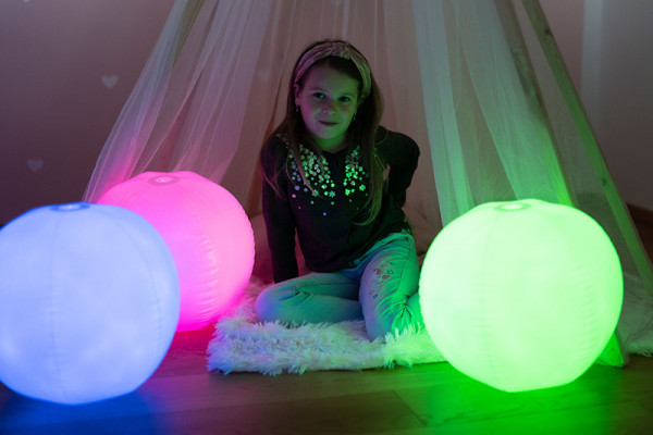 Świecący balon LED
