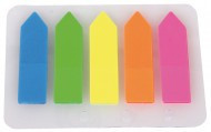 Záložky papírové Easystick neon.mix 5x25ks 45x12mm šipka