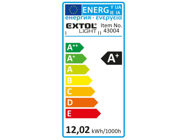 žárovka LED klasická, 1055lm, 12W, E27, teplá bílá