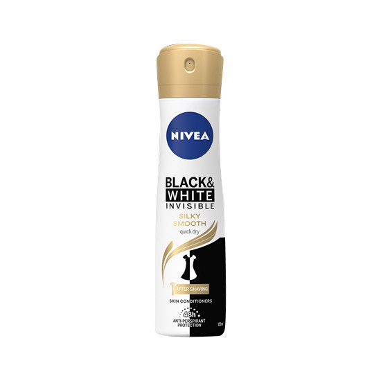 Nivea Deo Black & White Invisible Silky Smooth , 150ml