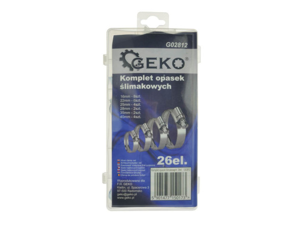 Geko Sada stahovacích objímek 26ks