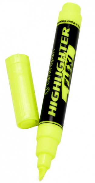 Zvýrazňovač Centropen  flexi 8542 žlutý